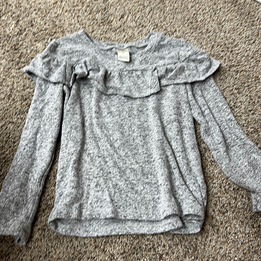 Oshkosh 4 ruffles top